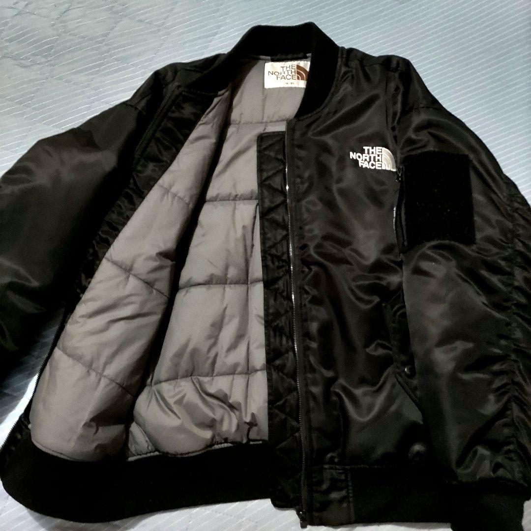 ノースフェイス MA-1 ボンバージャケット ホワイトレーベル