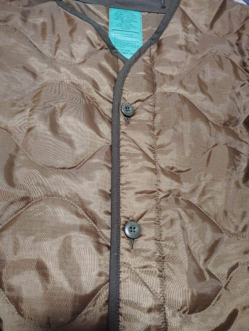 コ*ー様 米軍実物 M-65 フィールドジャケット ライナー M 87年 デッド