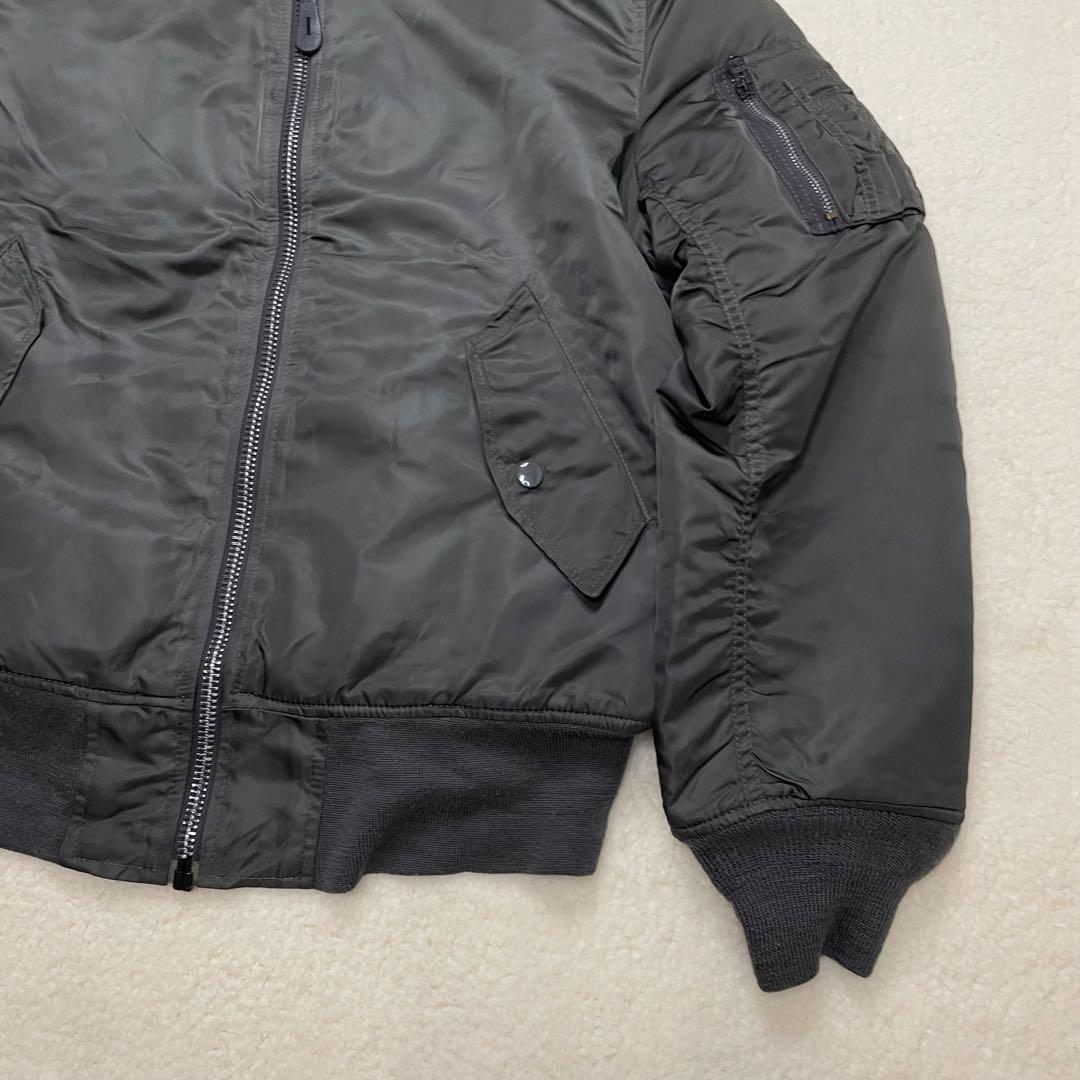 90s USA製 ALPHA アルファ MA-1 フライトジャケット Y2K