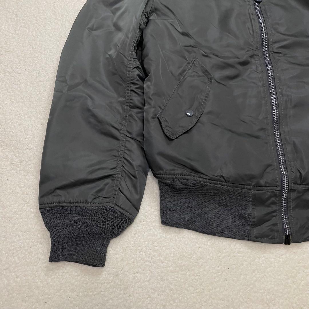 90s USA製 ALPHA アルファ MA-1 フライトジャケット Y2K