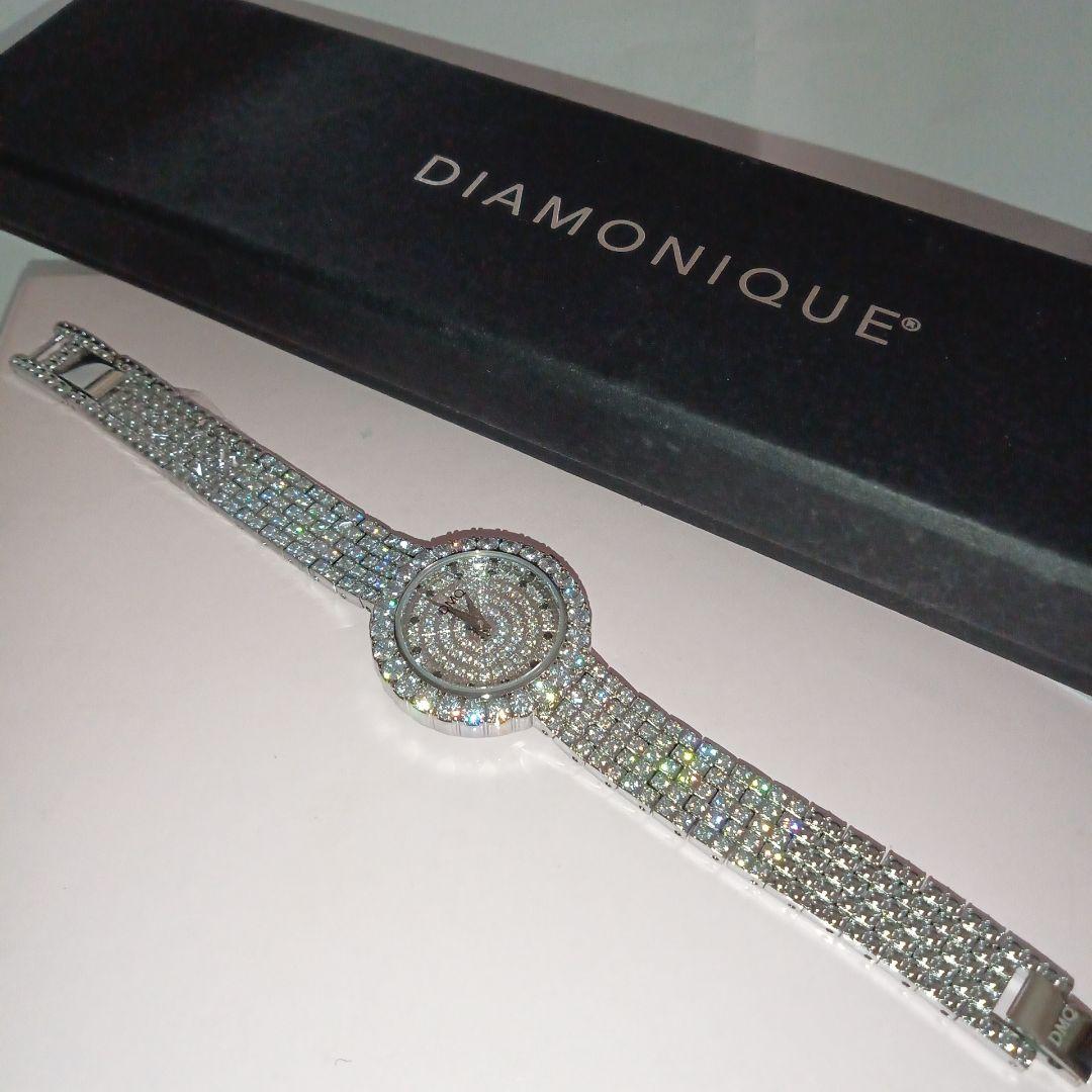 ミ*コ様 新品❣️DIAMONIQUE ダイヤモンド風 CZ腕時計