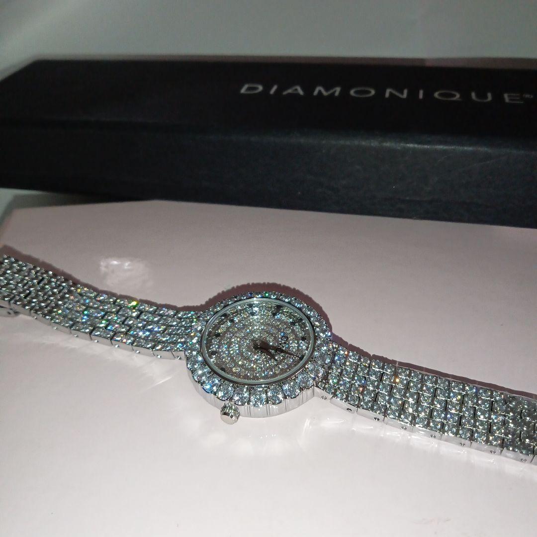 ミ*コ様 新品❣️DIAMONIQUE ダイヤモンド風 CZ腕時計