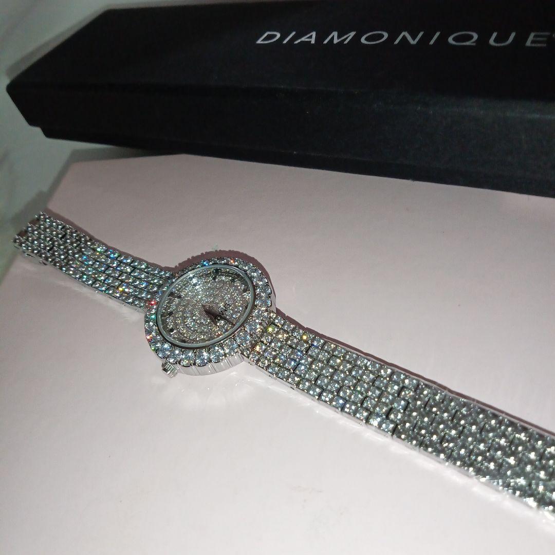 ミ*コ様 新品❣️DIAMONIQUE ダイヤモンド風 CZ腕時計