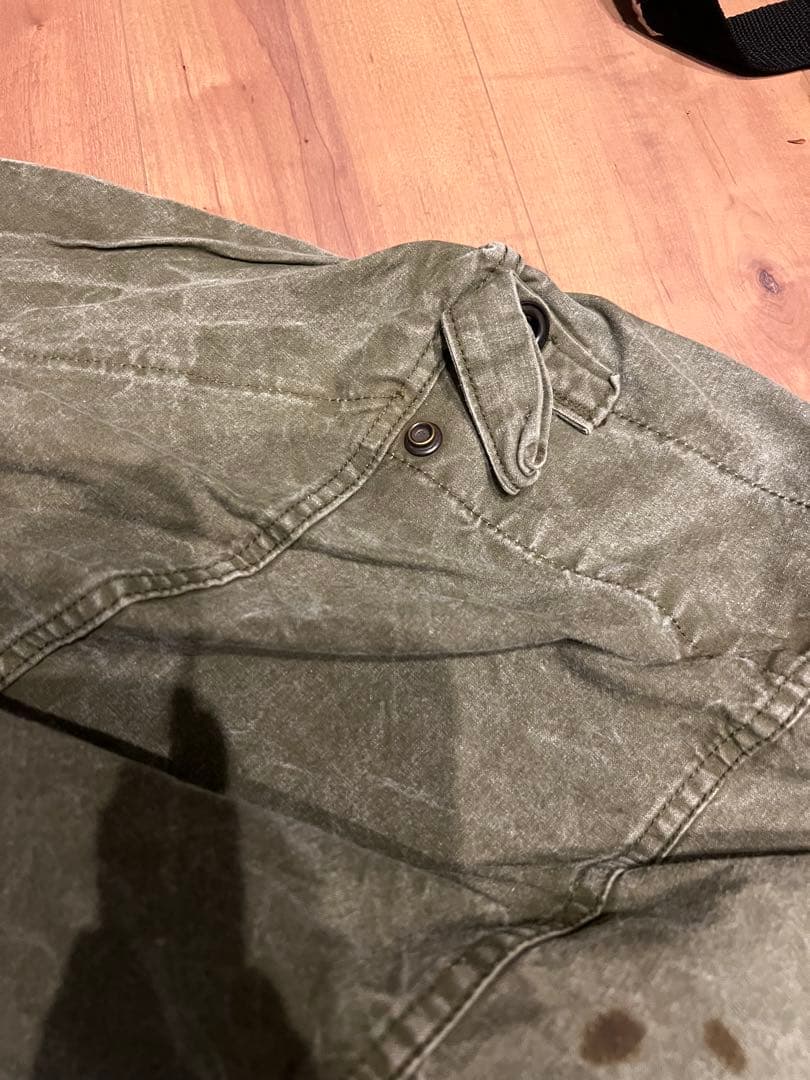 は*る様 USパップテント　ポール蚊帳グランドシート、ランドリーバッグ付き　軍幕