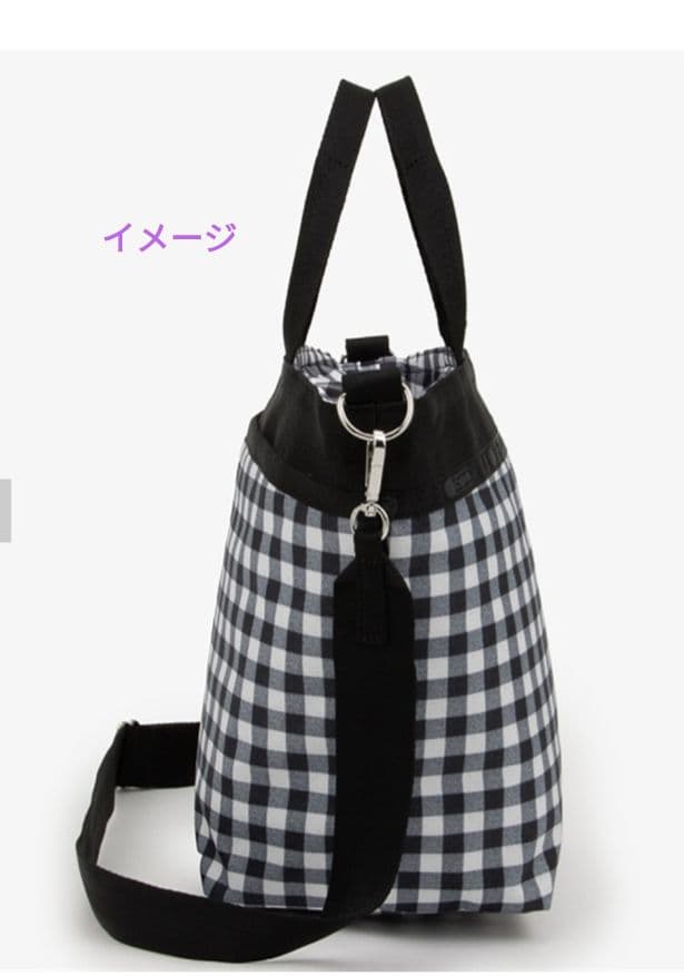 krrmrr　ギンガムチェック トートバッグ