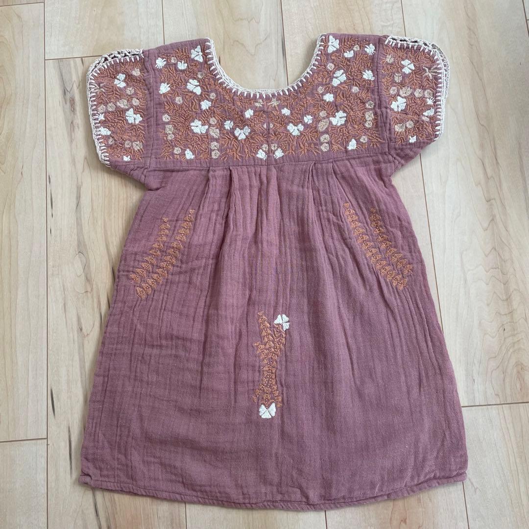Apolina 刺繍ワンピース 3-5y