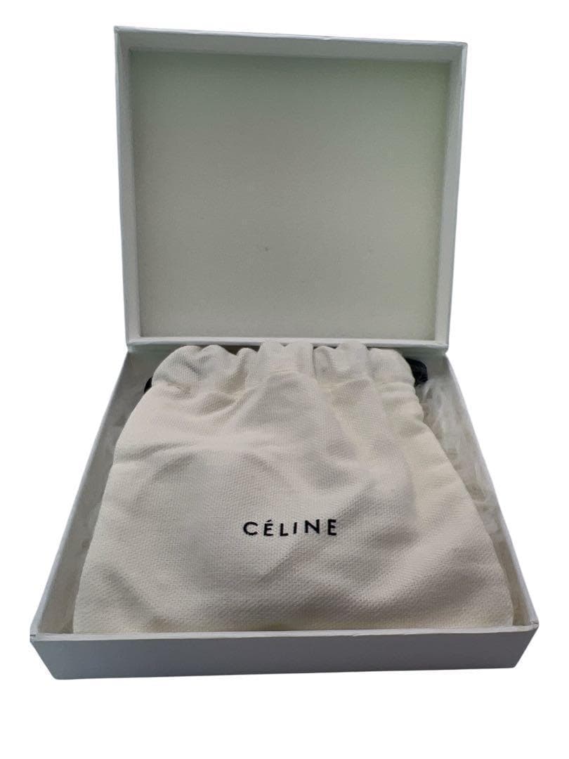 未使用級　セリーヌ スタッズ バングル シルバー / ゴールド レディース