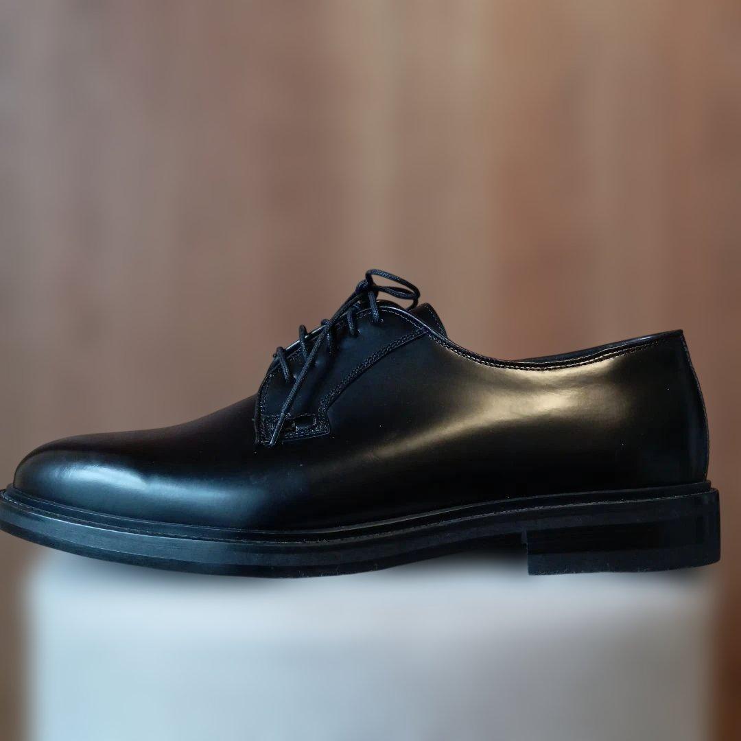 APOLLO　アポロ　プレーントゥ　黒　7　未使用級　美品　希少