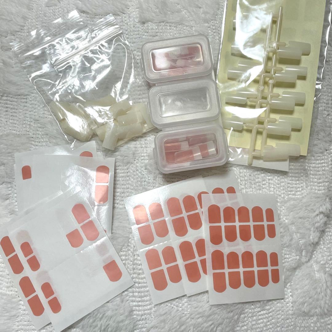 JNA/JNEC ネイル検定 認定ハンド 練習セット　検定セットチップまとめ売り