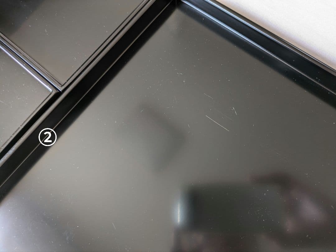 懐石道具 懐石膳 四方盆 10客 正角膳 紙箱入り　五客二箱