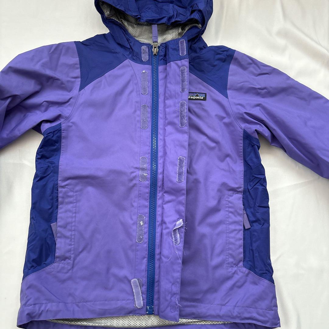 パタゴニアPatagonia 約130㎝スキーウェア上下インナー3点セット