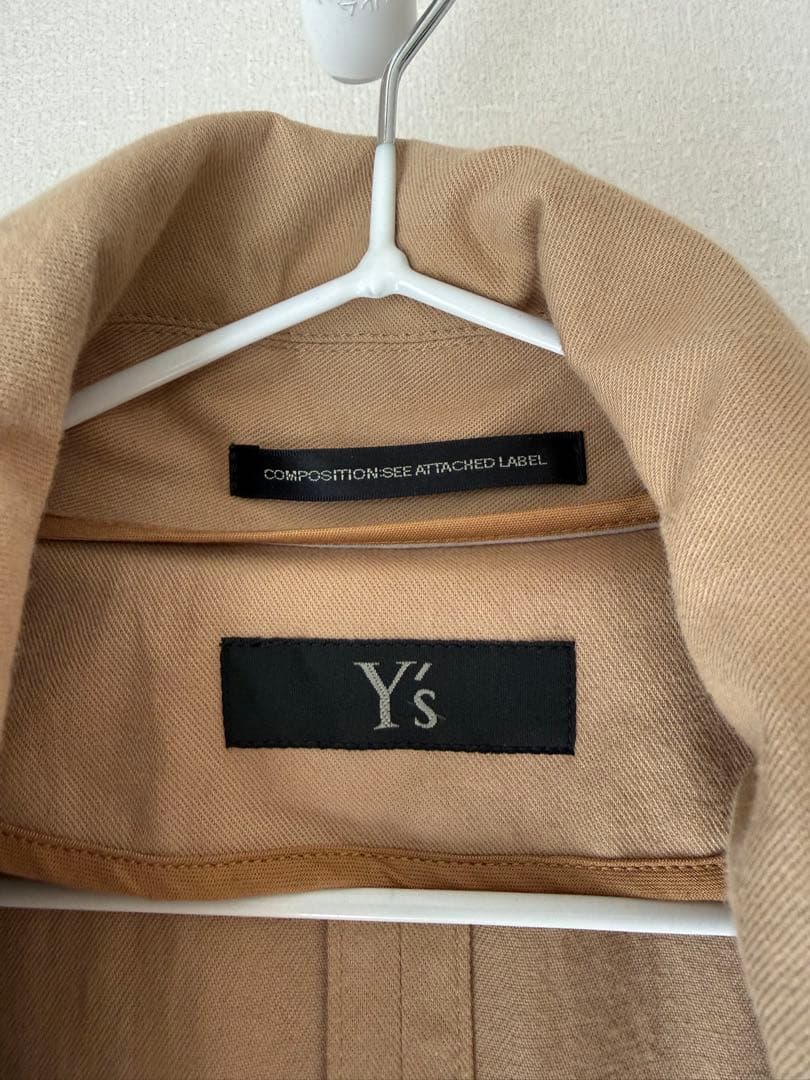 Y's ベージュ トレンチコート　ヨウジヤマモト