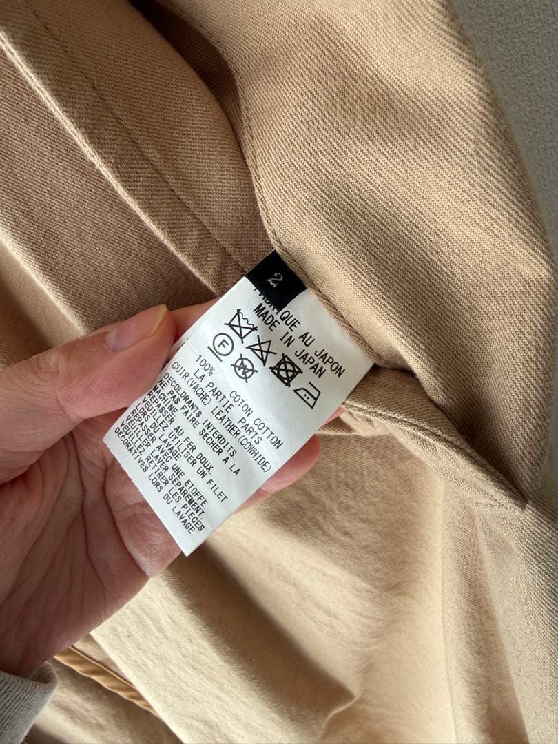 Y's ベージュ トレンチコート　ヨウジヤマモト