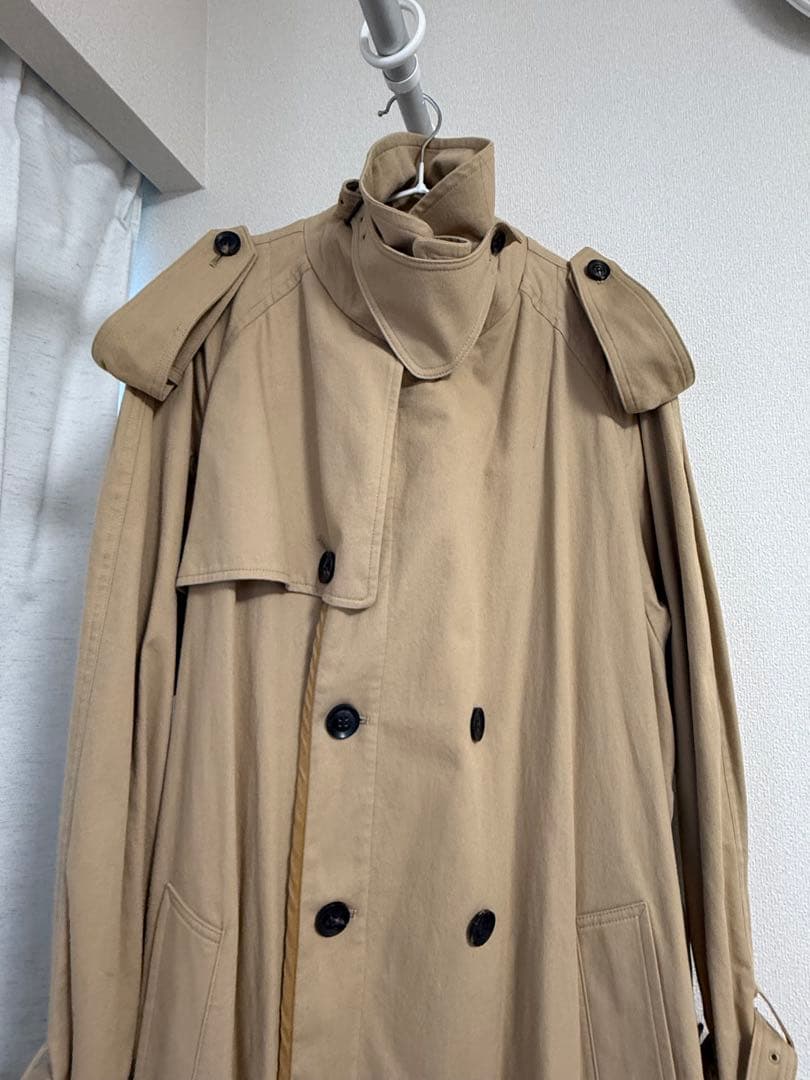 Y's ベージュ トレンチコート　ヨウジヤマモト