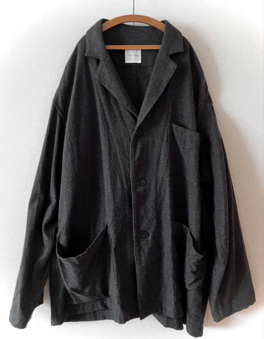 トゥジューtoujoursフランネルコットンアトリエジャケットサイズ2