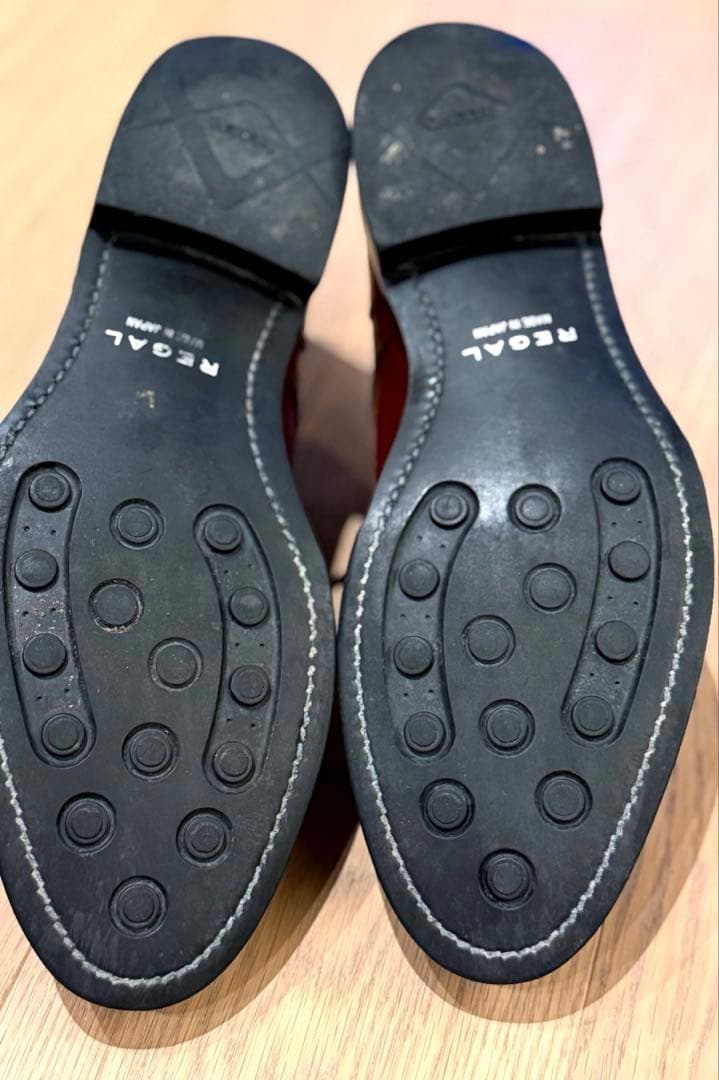 REGAL バーガンディ ドレスシューズ 25.5cm