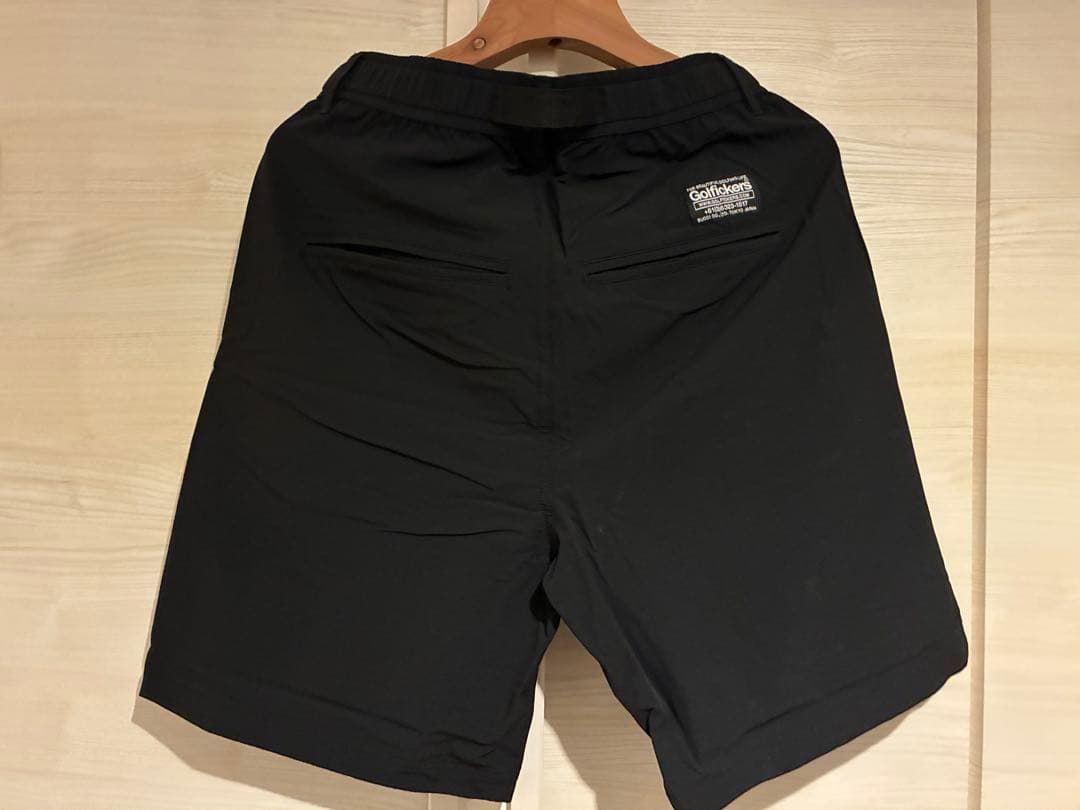 Golfickers HOLE541 ハーフパンツ（黒）