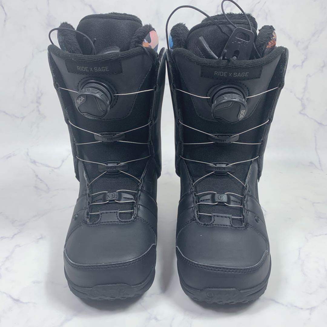 【極上美品】RIDE × SAGE スノーボードブーツBOA 24cm