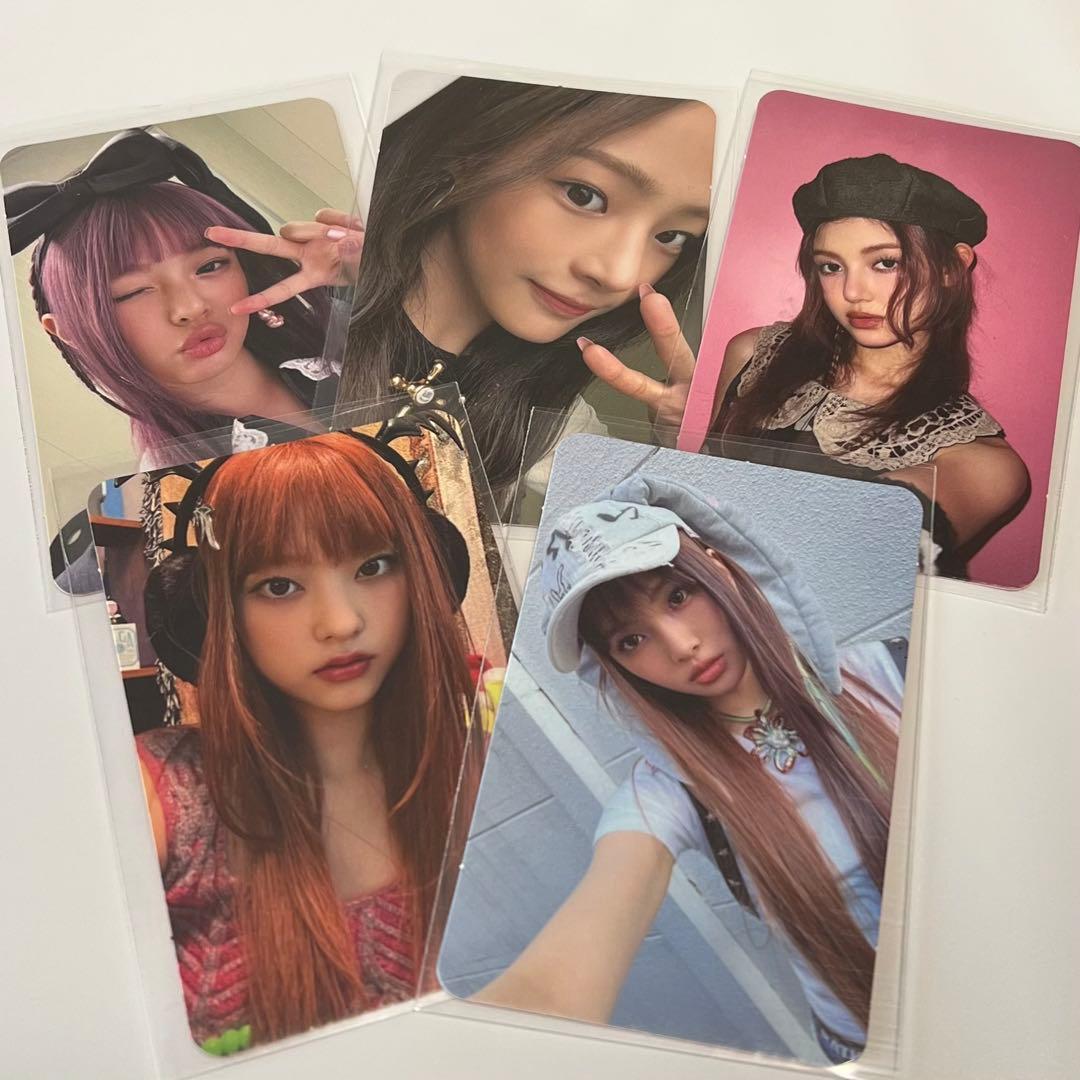 new jeans 中国 中華 ハニ ミンジ ダニエル ヘリン ヘイン トレカ