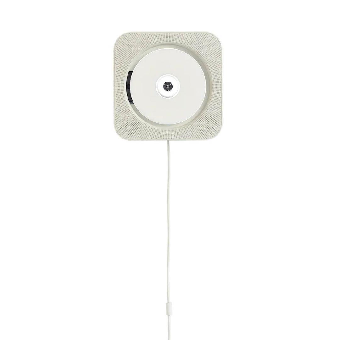 2/8まで値下げ中 箱傷あり 無印良品 壁掛け式CDプレーヤー