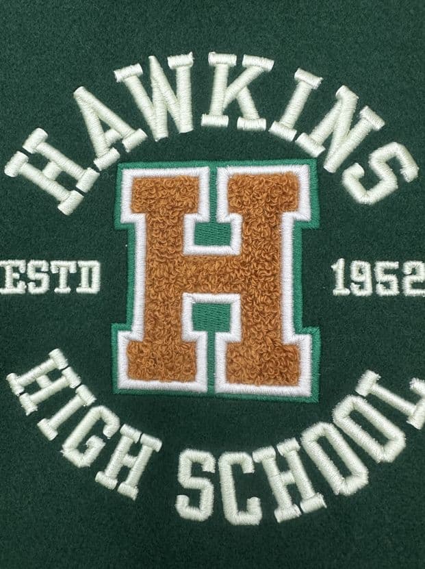  ストレンジャーシングス ホーキンス スタジャン アウター 2XL