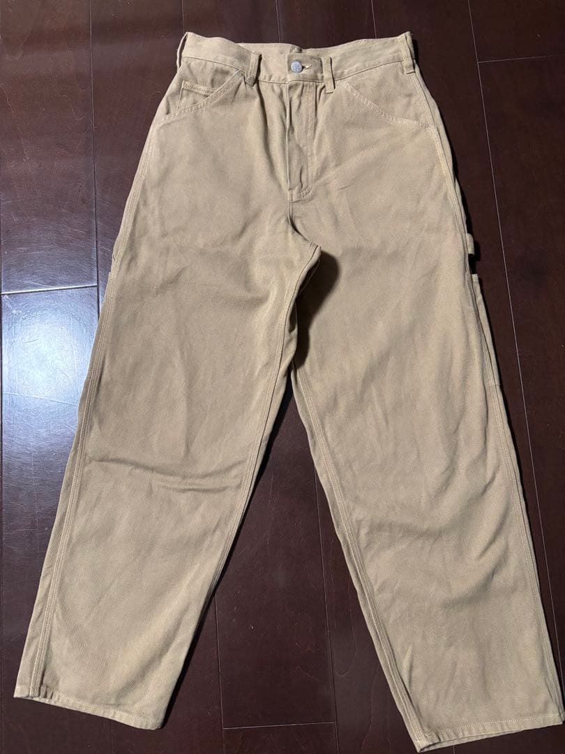 1度のみ着用の良品☆SMITH'S ペインターパンツ　ベージュ