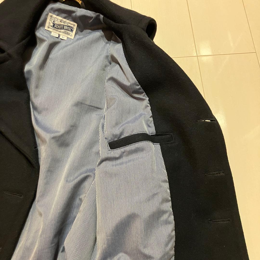 ジャケット・アウター Schott Bros. Peacoat - Navy Lot.751