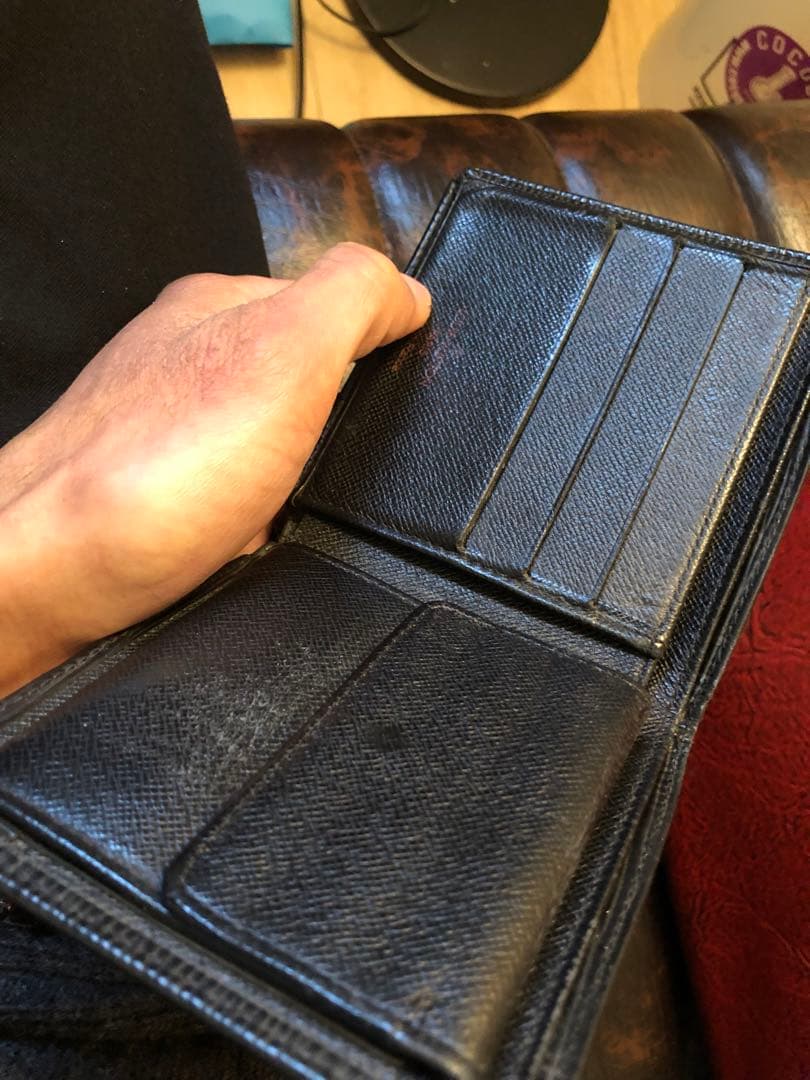 LOUIS VUITTON ルイヴィトン ポルトフォイユ マルコ エピ ブラック