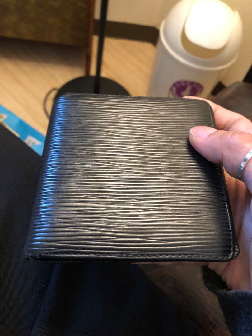 LOUIS VUITTON ルイヴィトン ポルトフォイユ マルコ エピ ブラック