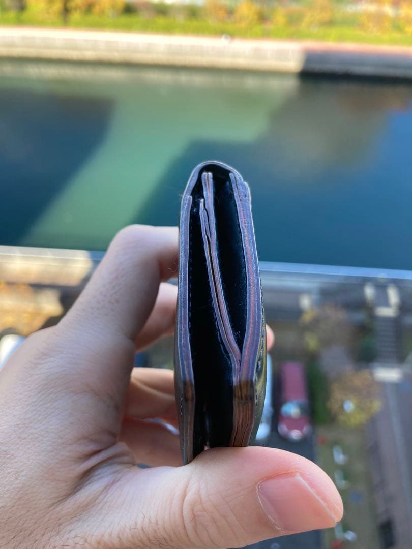 【せいや】両面国産コードバンの小銭入