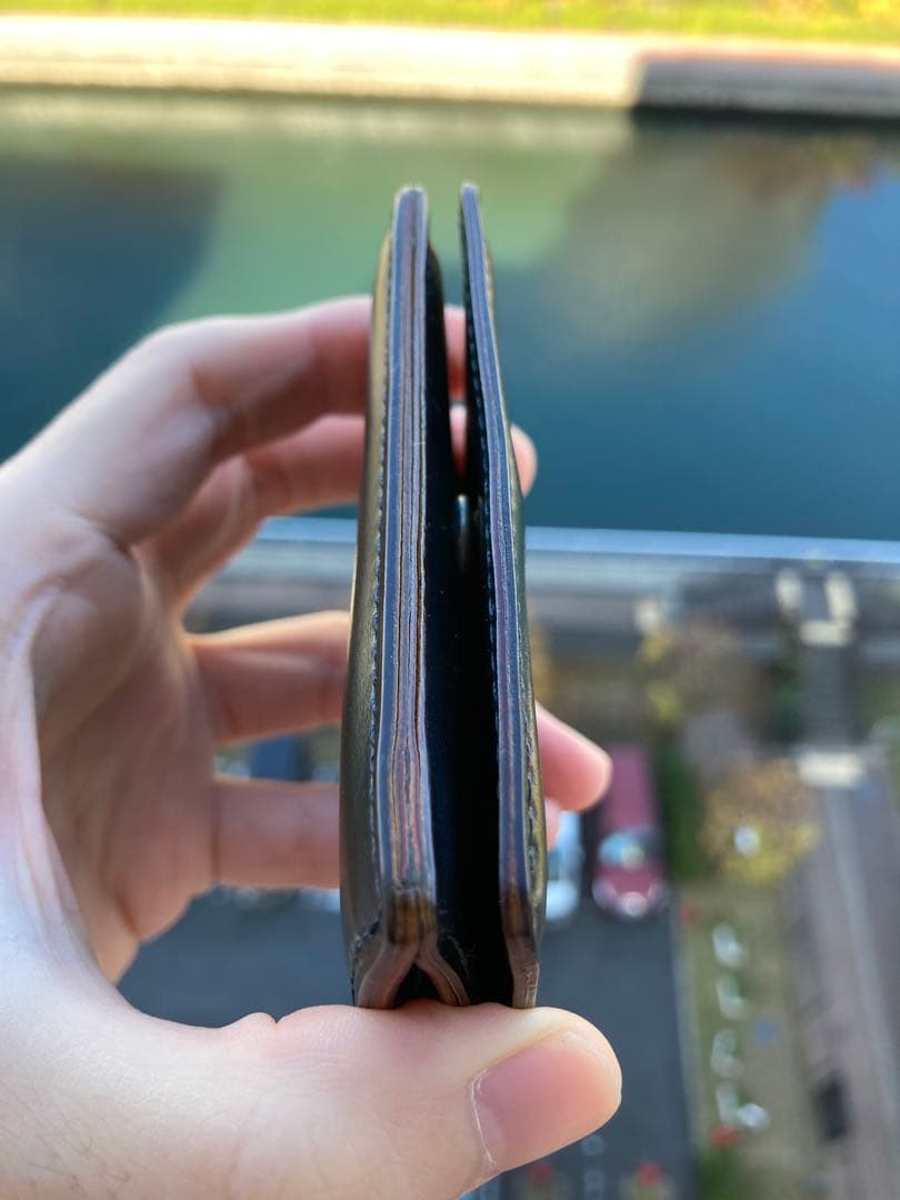 【せいや】両面国産コードバンの小銭入