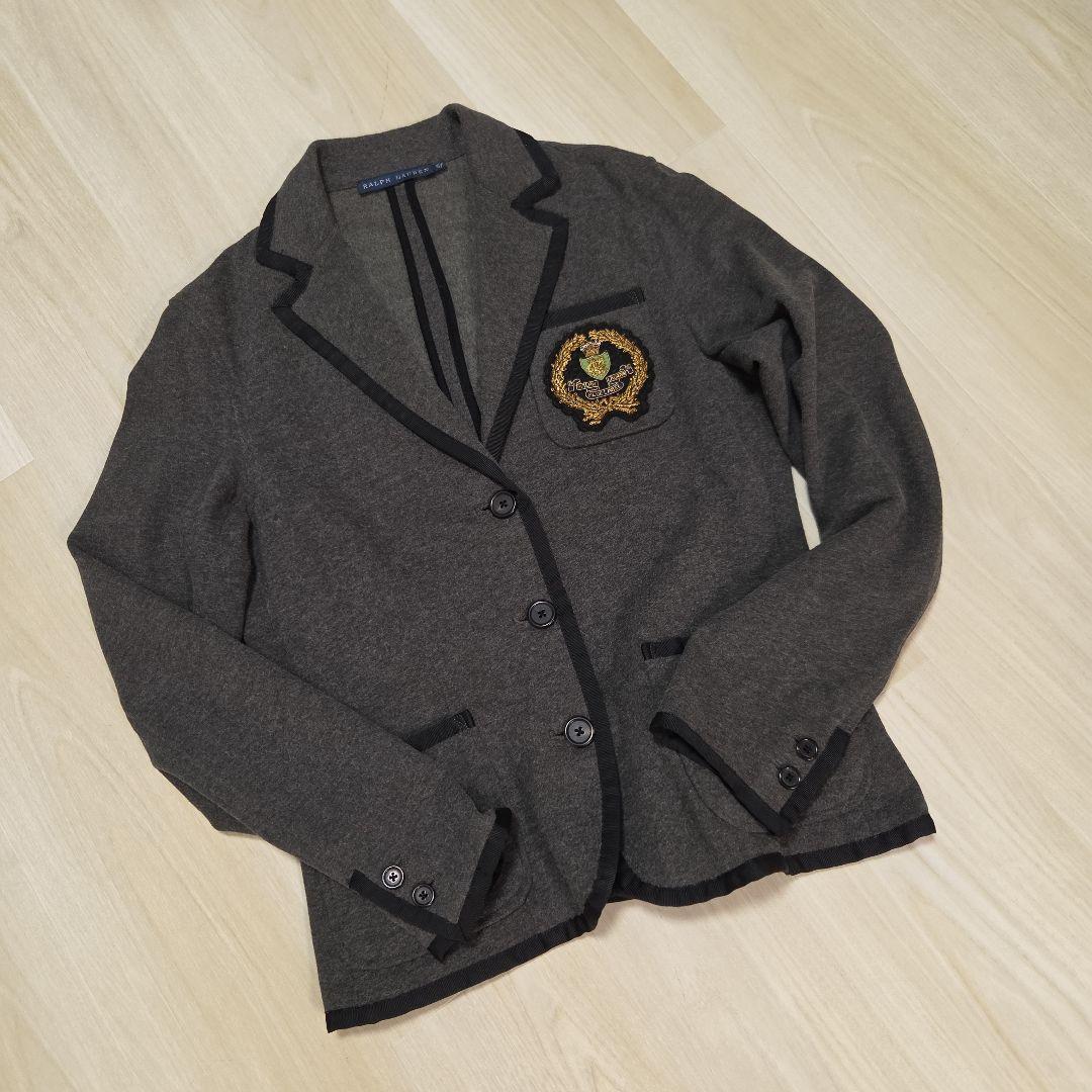 【美品】Ralph Lauren グレー テーラードジャケット