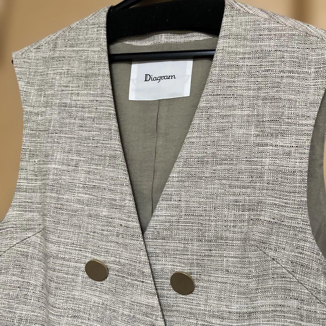 ★sakuღ8専用★ グレースコンチネンタルdiagram ジレ