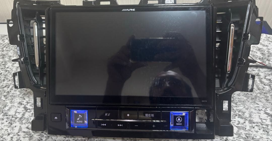 アルパイン EX11V -AL-B ビッグXアルファード 30 用のナビゲーシ