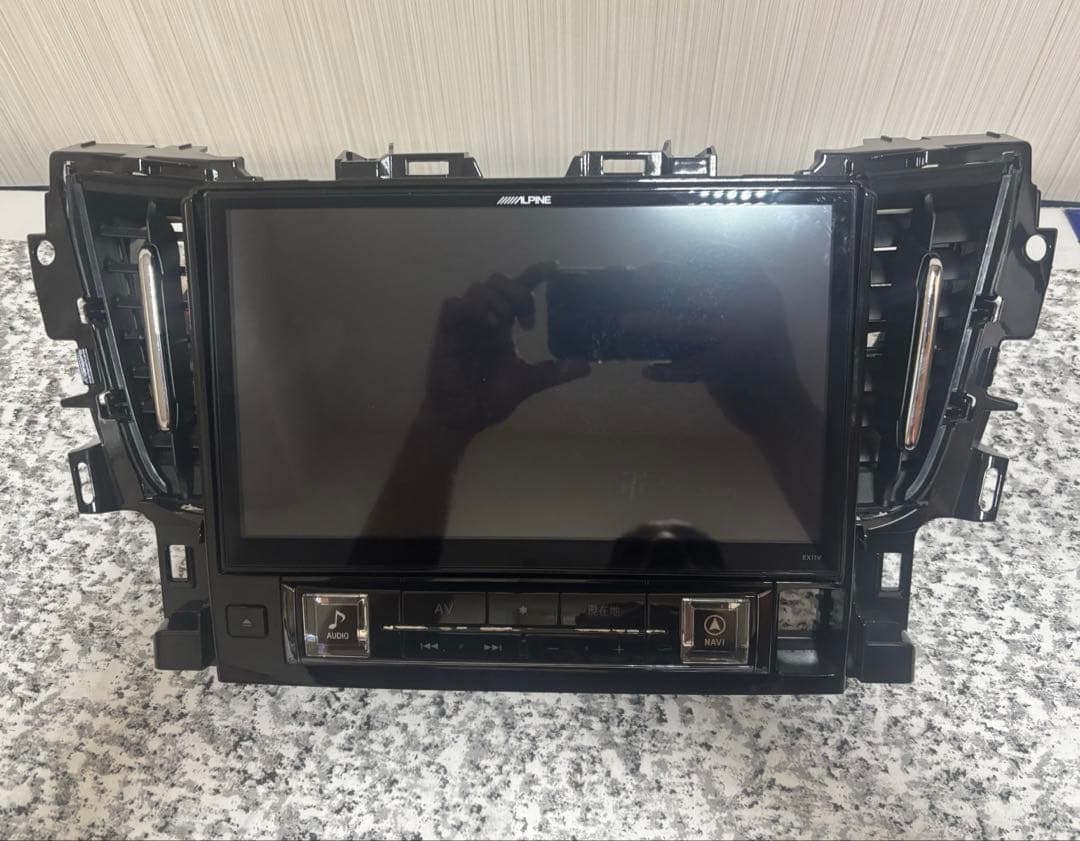 アルパイン EX11V -AL-B ビッグXアルファード 30 用のナビゲーシ