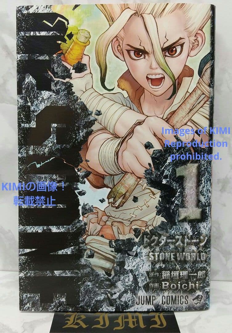 希少 初版 Dr.STONE 1 コミック 2017 Boichi,稲垣 理一郎