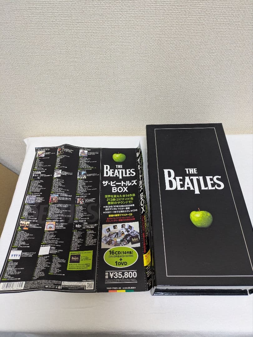 THE Beatles box ザ・ビートルズボックス　16CD+1DVD