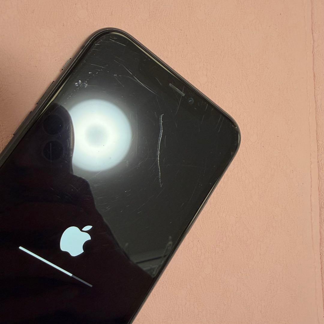 iPhone11 64GB ブラック 本体のみ SIMロック解除済