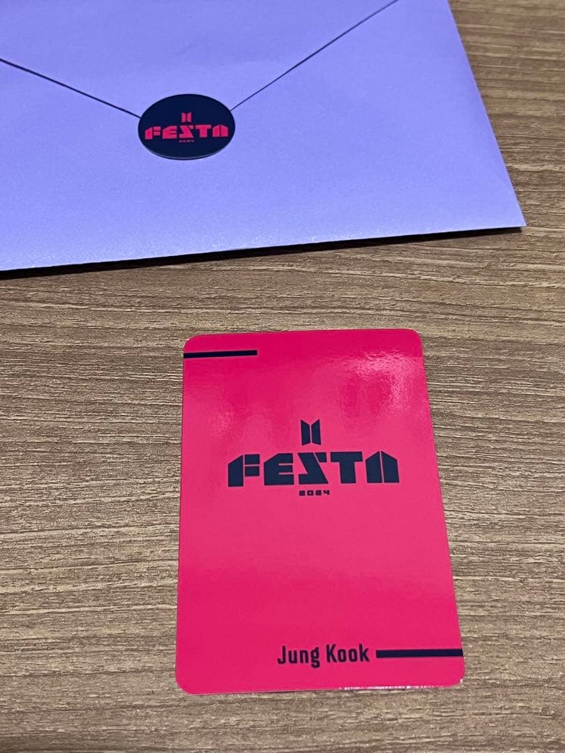 BTS FESTA2024 メンバーシップ特典 ジョングク