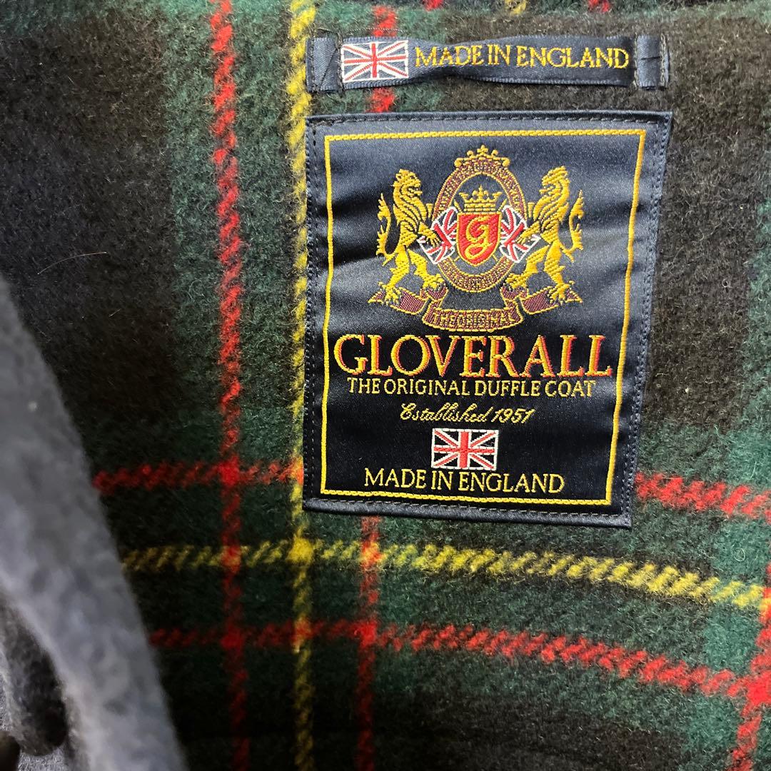 GLOVERALL ネイビー ダッフルコート