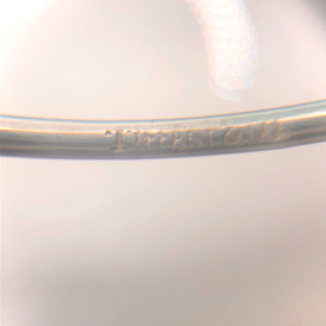 オールドティファニー フック＆アイ ラブノット バングル コンビ 925 18K