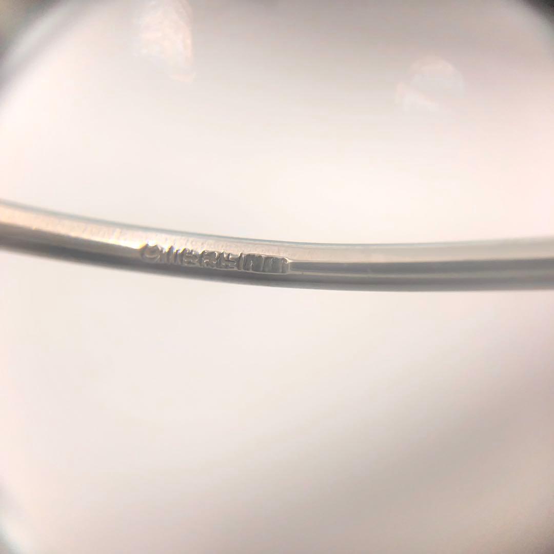 オールドティファニー フック＆アイ ラブノット バングル コンビ 925 18K