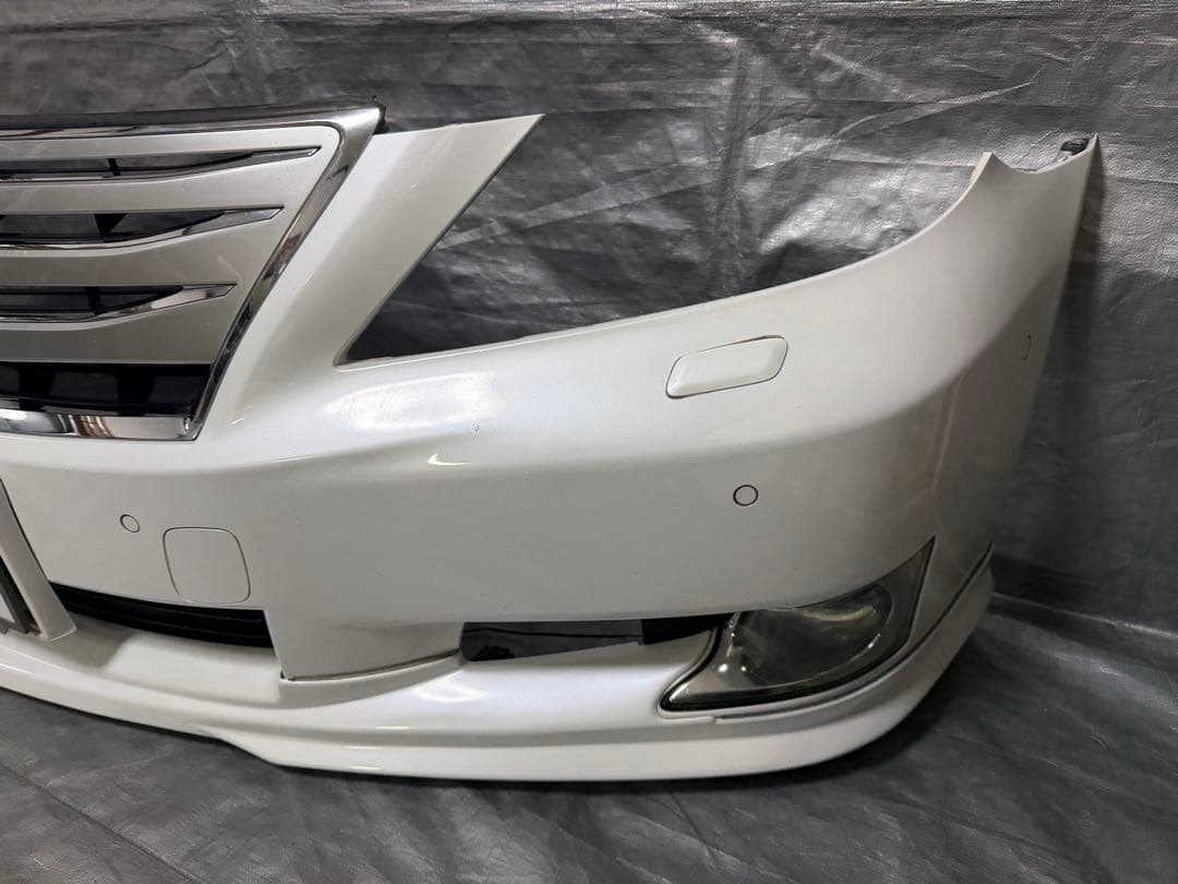 H-STYLE レクサス LS600h中期 純正 フロントバンパー 色077