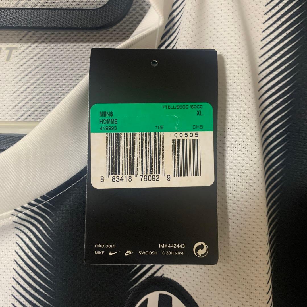 NIKE ユベントス 11/12 デル・ピエロ ユニフォーム ホーム 10番