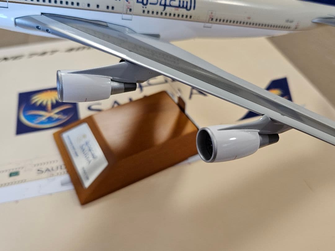 1/200 サウジアラビア航空 ボーイング 747-400 JC WINGS