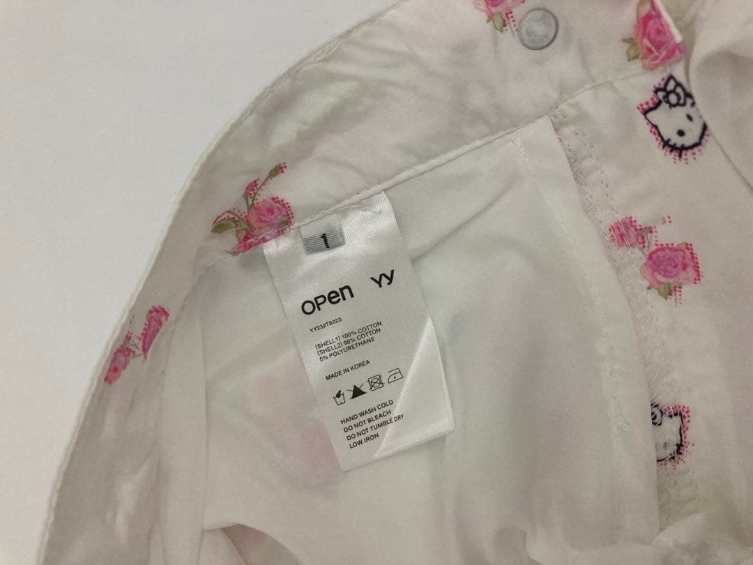 Hello Kitty × Open YY Parachute Pants