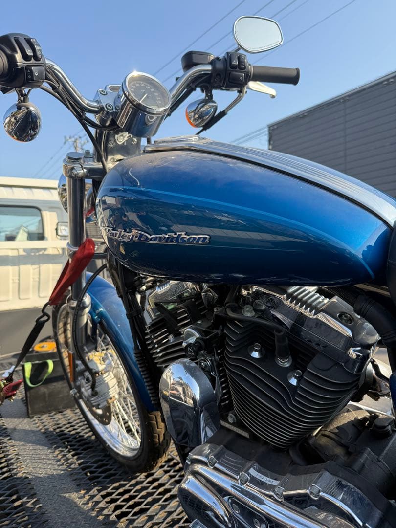 ハーレーダビッドソン XL1200c純正ブルータンク