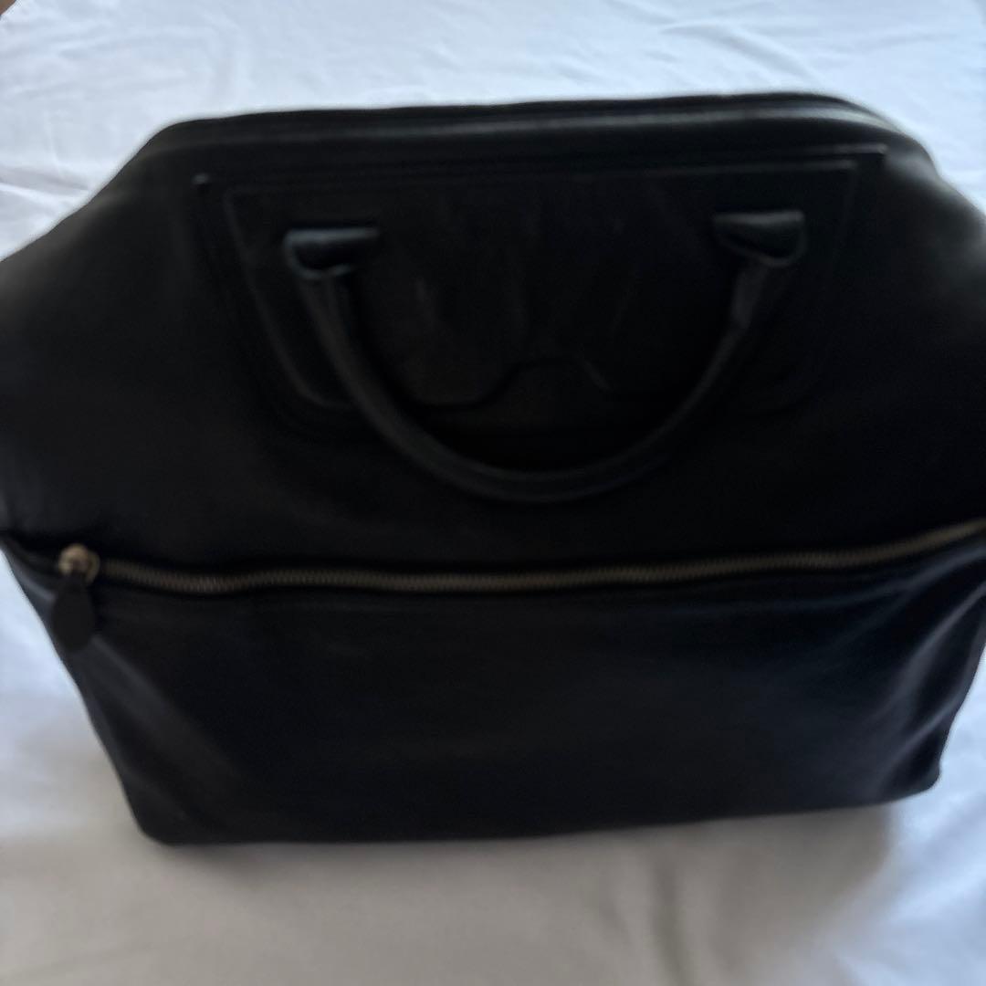 【EMPORIO ARMANI】ブラック ボストンバッグ