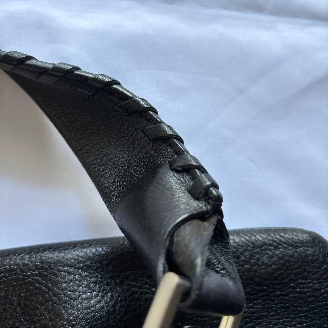 【EMPORIO ARMANI】ブラック ボストンバッグ