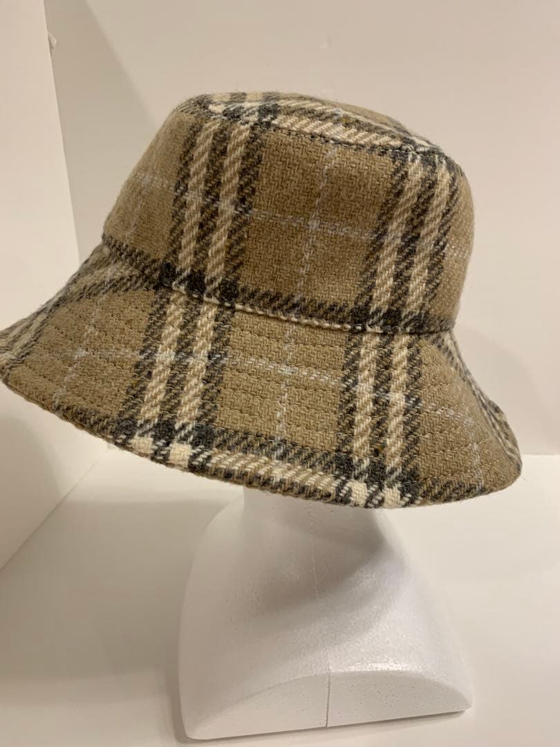 希少❣️美品❣️バーバリー ロンドン ウール帽子　バケット　ハット